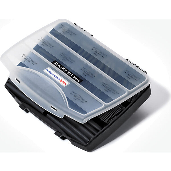 HellermannTyton Schrumpfschlauch-Set 321 Basic-PO-X-BK ShrinKit #380-03001